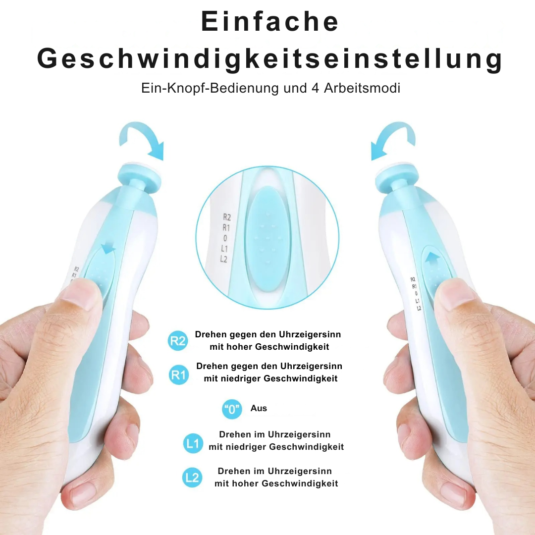 Nailtrimmer elektrisch - Nagelpflege Babys